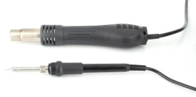 Stație 5 în 1 pentru sudură plastic și lipire cu aer cald KraftDele KD855, control digital, 4 duze - Img 10