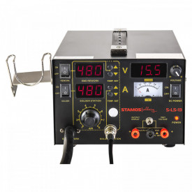 Statie de lipit cu aer cald 4 in 1 75+600 W 480C S-LS-13 Basic Stamos 10021022 - Img 4