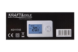 Termostat de cameră wireless KraftDele KD11745, regulator de temperatură programabil pentru centrală și sisteme de încălzire - Img 11