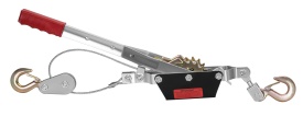 Troliu manual cu cablu 2T KraftDele KD1118, cu mecanism cu clichet, pentru tractare, tensionare și deplasarea sarcinilor grele - Img 6