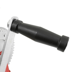 Troliu manual cu cablu VERKE 816 kg, cu manivelă, clichet de siguranță și cablu de 10 m pentru tractare și tensionare - Img 11