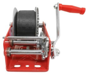 Troliu manual cu manivelă și chingă 10 m, capacitate 1200 kg, pentru tractare, fixare și tensionare, MaxRom V87249 - Img 11