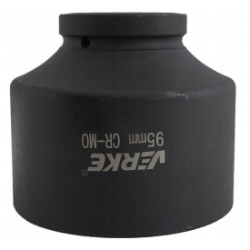 Tubulară de impact hexagonală 1" 95 mm MaxRom pentru scule pneumatice și lucrări grele în service auto și vulcanizare - Img 5