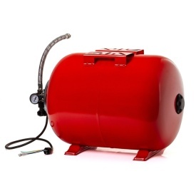 Vas hidrofor cu membrană EPDM 50L Mar-Pol, orizontal, set pentru pompe de presiune, presiune maximă 6 bar - Img 6