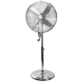 Ventilator cu picior Mar-Pol Dakota 45 cm, 60 W, oscilație automată, 3 trepte de viteză și înălțime reglabilă