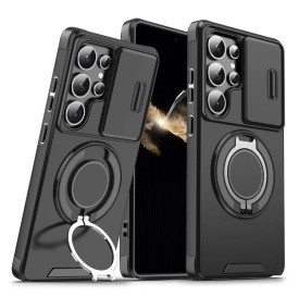 Futrola CamShield Ring stand za Samsung Galaxy S26 Ultra crna
