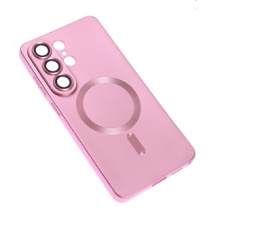Futrola Magsafe Chrome za Samsung Galaxy S26 Ultra roze