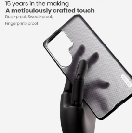 Futrola Nillkin Scrub Pro za Samsung Galaxy S26 Ultra transparent crna