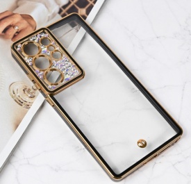 Futrola Cirkon Camera za Samsung Galaxy S25 Ultra crna