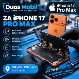 Zamena Ekrana za iPhone 17 Pro Max Original Genuine