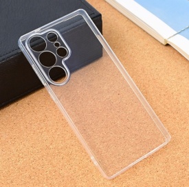 Futrola silikonska Ultra Thin za Samsung S25 Ultra providna