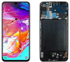 Ekran za Samsung A70 A klasa sa ramom