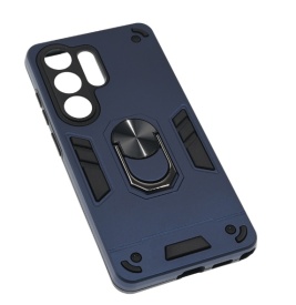 Futrola Hard Ring za Samsung Galaxy S26 Ultra tamno plava