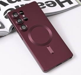 Futrola Magsafe Chrome za Samsung Galaxy S25 Ultra bordo