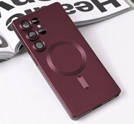 Futrola Magsafe Chrome za Samsung Galaxy S25 Ultra bordo