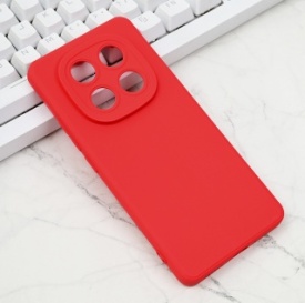 Futrola Silikon Pro Camera za Xiaomi Redmi Note 14 Pro crvena