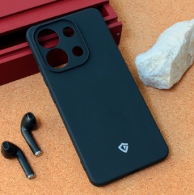 Futrola silikonska Ultra Thin za Xiaomi Redmi Note 13 4G mat crna