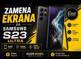 Zamena ekrana za Samsung S23 Ultra – Brza i profesionalna usluga