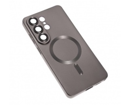 Futrola Magsafe Chrome za Samsung Galaxy S26 Ultra siva