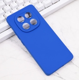 Futrola Silikon Pro Camera za Xiaomi Redmi Note 14 Pro plava