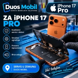 Zamena Ekrana za iPhone 17 Pro Soft Oled Diagnostik