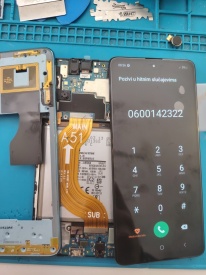 Ekran za Samsung A51 A klasa sa ramom
