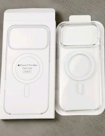 Futrola za iPhone 17 Pro Max silikonska Magsafe transparent