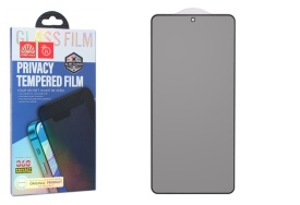 Zastitno staklo Tempered Glass Privacy 2.5D full glue za Samsung S948B Galaxy S26 Ultra crni (fingerprint unlock)