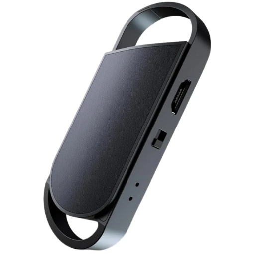 Ключодържател Шпионски Диктофон iUni SK008, 8GB, 18-часова автономия, MP3 плейър