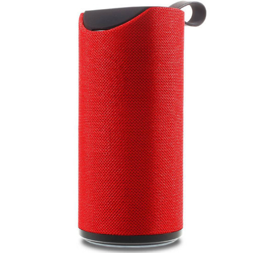 Bluetooth високоговорител iUni DF22, Слот карта, Червен