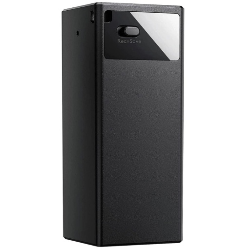 iUni V12 Мини шпионски диктофон, 32GB, 384 часа живот на батерията, гласово активиране, MP3 плейър