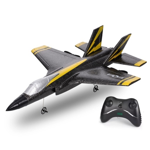 iUni FX835 Играчка с дистанционно управление Самолет, Жироскоп, Удароустойчив, LED светлини