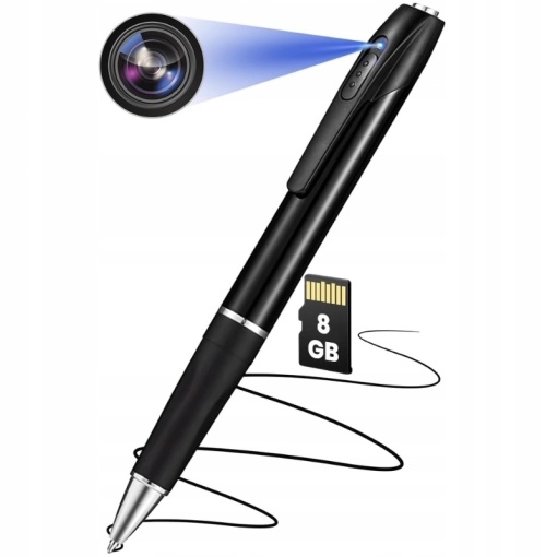 Писалка iUni SpyCam PX9, 8GB, Full HD Аудио-видео запис, Снимка