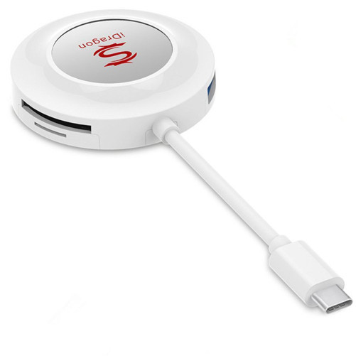 HDMI адаптер iUni iDragon, Док USB-C, Съвместим със Samsung Galaxy S8