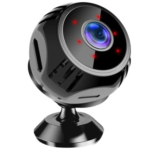 iUni W8 Мини шпионска камера, Wi-Fi, Full HD изглед, сензор за движение, нощно виждане