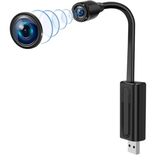 Шпионска камера iUni W11, 16GB, Wi-Fi, Full HD изглед, сензор за движение
