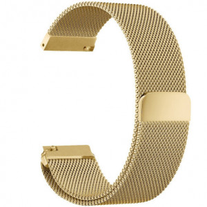 Каишка iUni Milanese Loop 22 мм за Gear S3 Стомана Златист - Img 8