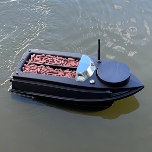 Лодка за риболовна стръв iUni V030, GPS, Сонар Търсач на риба, Транспортна чанта, 20000mAh, 800m, 15km/h, 2.4GHz дистанционно управление - Img 2