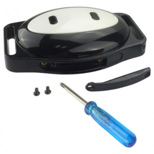 Мини GPS Tracker iUni D19, SOS, GPS+LBS+WIFI, Деца и възрастни, Син - Img 11