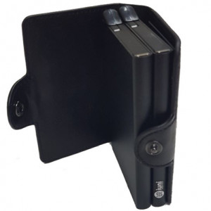 Портфейл iUni P3, RFID, слот за 12 карти, черен - Img 3