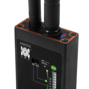Професионален детектор iUni CM800 за видеокамери, микрофони, GPS локатори - Img 6