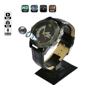 Часовник iUni SpyCam WP50, Full HD Шпионска камера, Нощно виждане, Фотография, Видео, Диктофон, 32 GB - Img 6