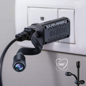 Шпионска камера iUni SpyCam A12, Wi-Fi, HD, Датчик за движение, Аларма, аудио-видео - Img 5