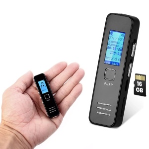 iUni 007 Мини цифров рекордер, 16GB, Автономност 17 часа, MP3 плейър - Img 2