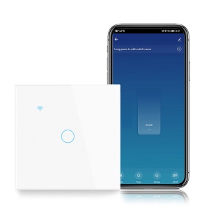 iUni 1F intelligenter Sensorschalter für Stangen- und Kreuzkopfausführung, WLAN, gehärtetes Glas, LED - Img 12