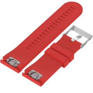 iUni 22 mm strap for Garmin Fenix 5 – Silicone – Red