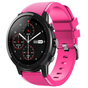 iUni-bandje 22 mm voor Gear S3, siliconen, roze - Img 2