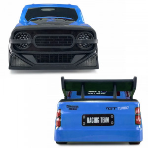 iUni C053 Ferngesteuertes Auto, Maßstab 1:18, 2,4 GHz, 25 km/h, Allradantrieb, Hochgeschwindigkeits-Drift- und Rennwagen, blau - Img 11