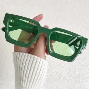 iUni iEye Retro-Sonnenbrille im eckigen Design, UV400, grün - Img 3