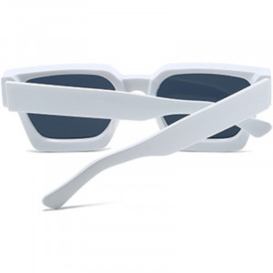 iUni iEye Retro Square Sunglasses, UV400, White - Img 3